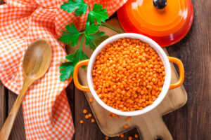 how to cook lentils in a rice cooker
