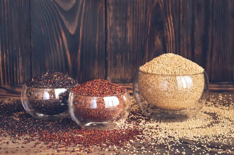 Different kinds of quinoa