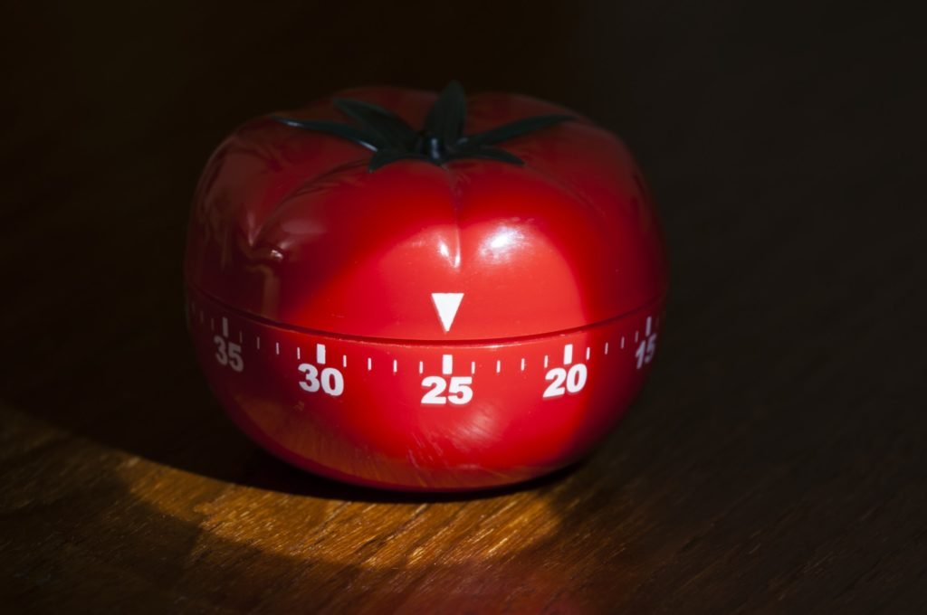 Kitchen timer for cooking and working