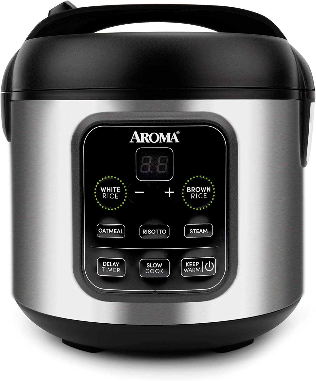 Aroma Housewares ARC994SB Rice & Grain Cooker Slow Cook, Steam