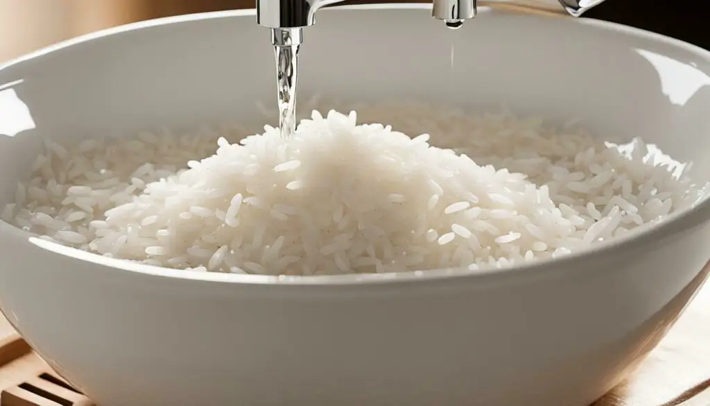 Rice washing bowl