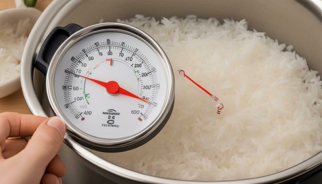 Temperature Monitoring in Rice Cooking