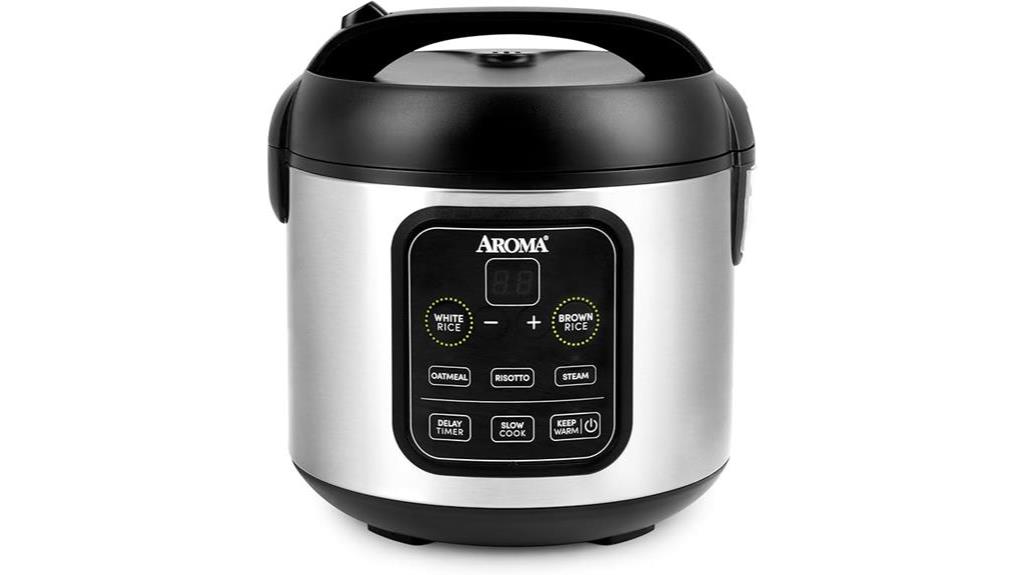 8 cup stainless steel rice cooker