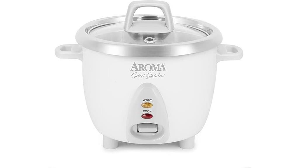 aroma stainless rice cooker