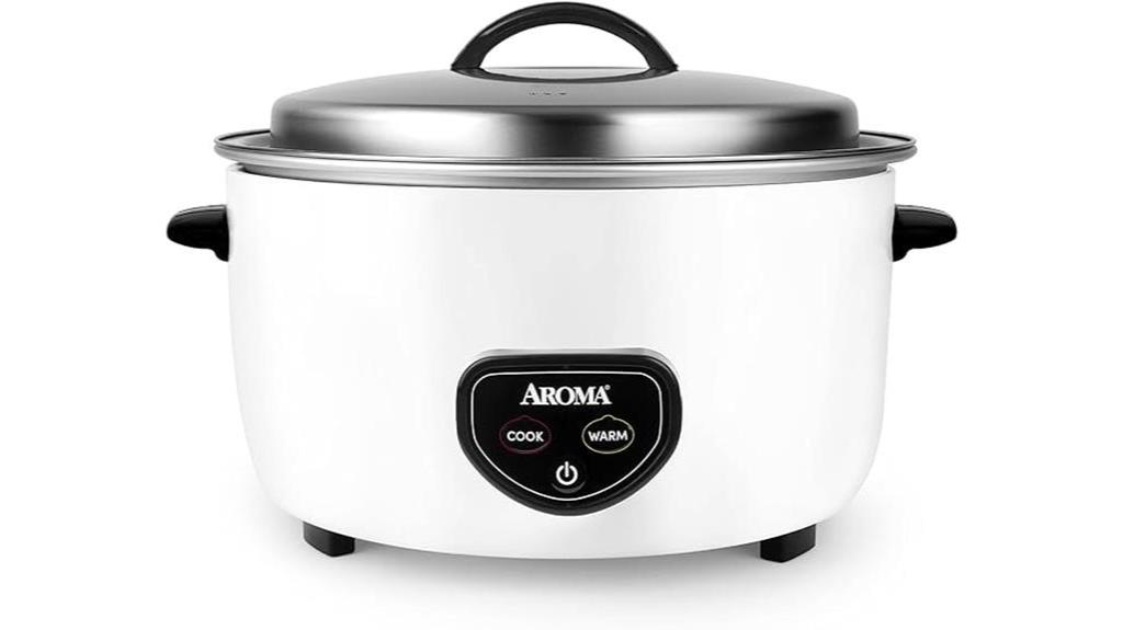 commercial rice cooker with 60 cup capacity