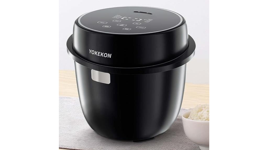 compact and versatile rice cooker