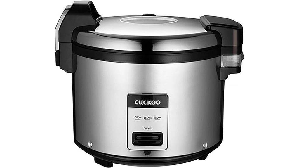 large capacity rice cooker