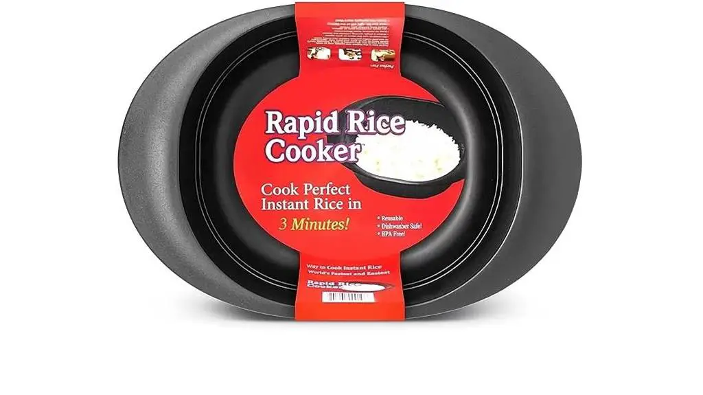 microwaveable dishwasher safe black rice cooker