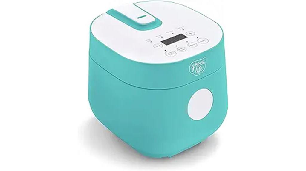 turquoise rice cooker pfas free