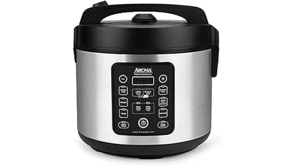 versatile rice cooker with steam tray