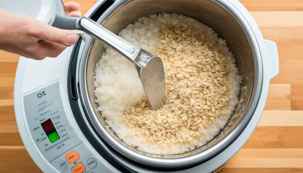 how to cook steel cut oats in a rice cooker