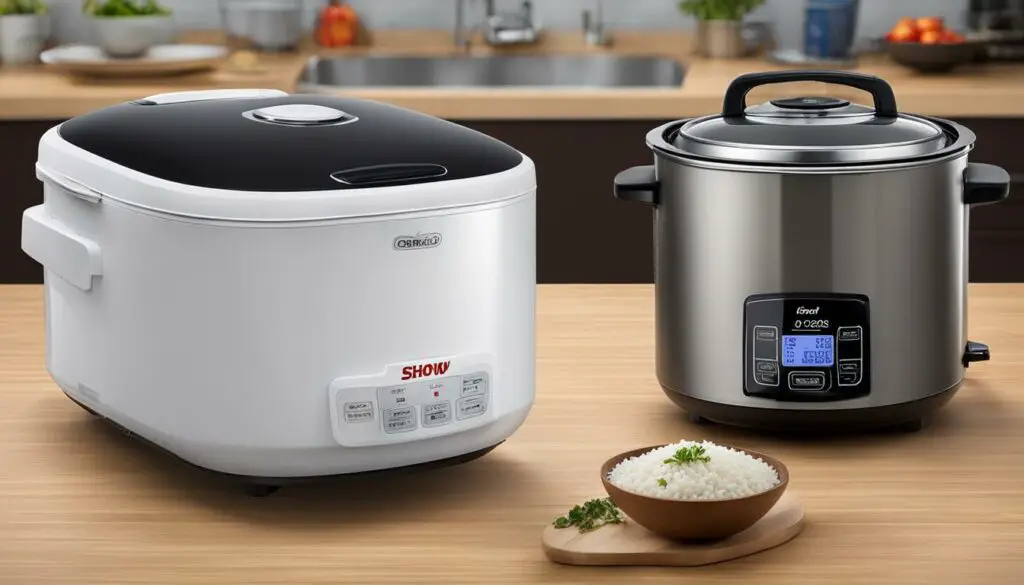 rice cooker functionality