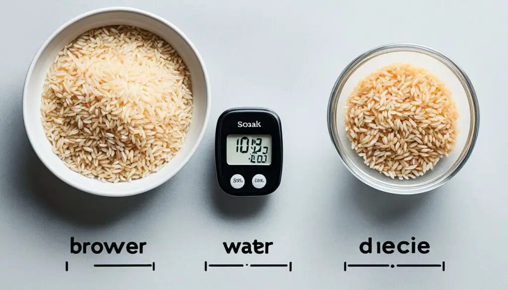 water-to-rice ratio for brown rice
