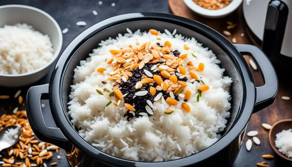 rice cooker coconut rice