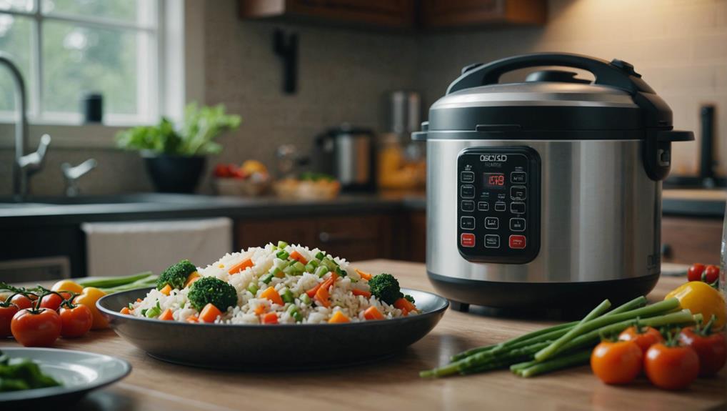 convenient cooking with rice