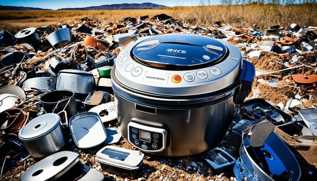 proper disposal of old rice cookers