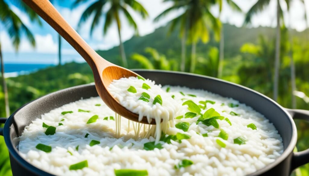 Coconut milk rice cooking tips