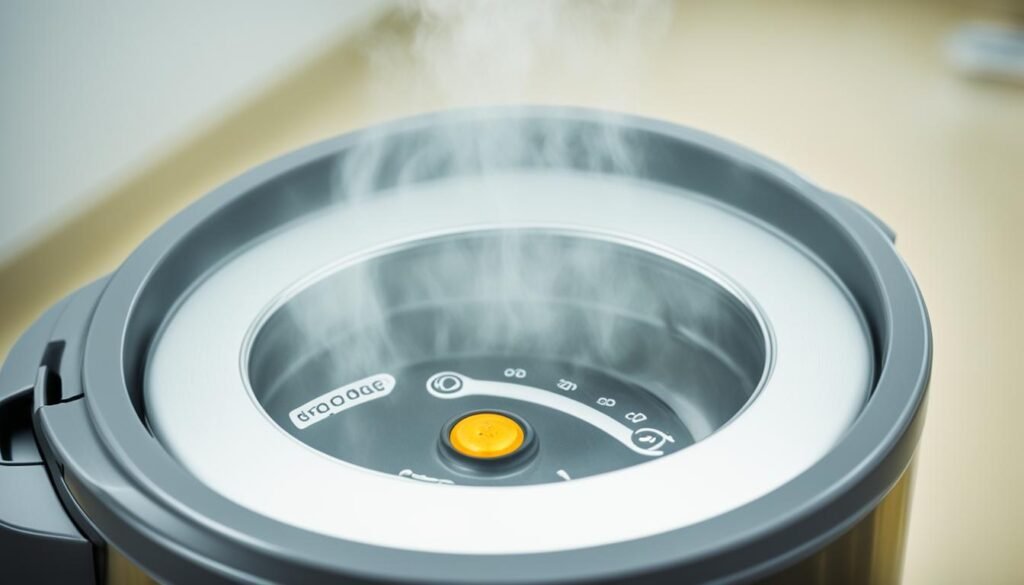 Rice cooker warm setting temperature