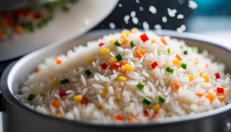 how to season rice in rice cooker