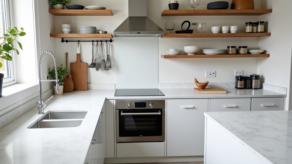 efficient space optimization in kitchens