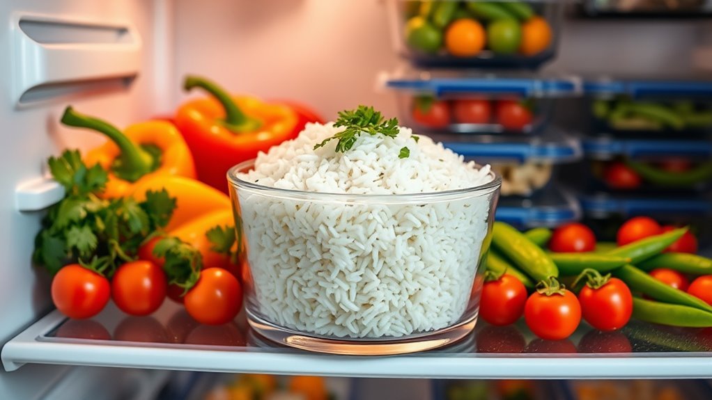 freeze rice for longevity
