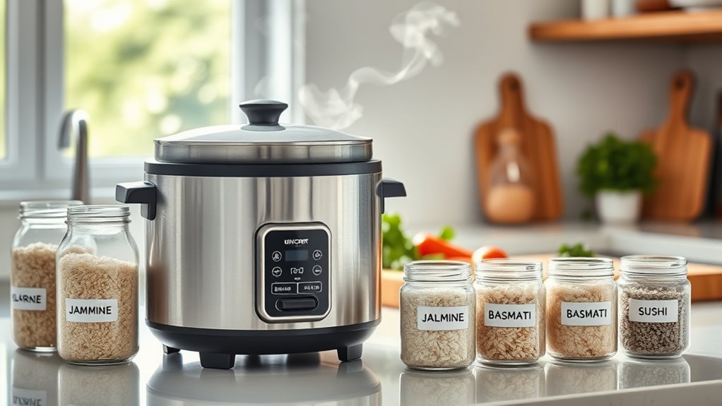 select proper rice settings