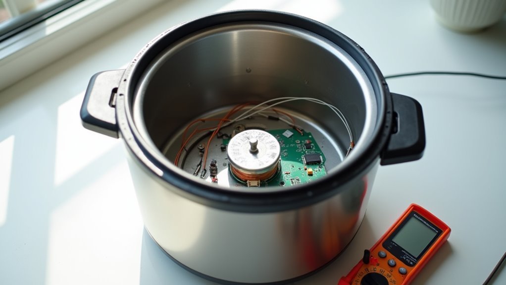 troubleshooting rice cooker components
