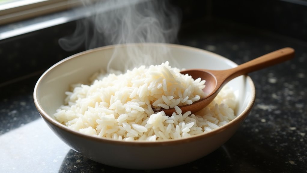 let rice cook undisturbed