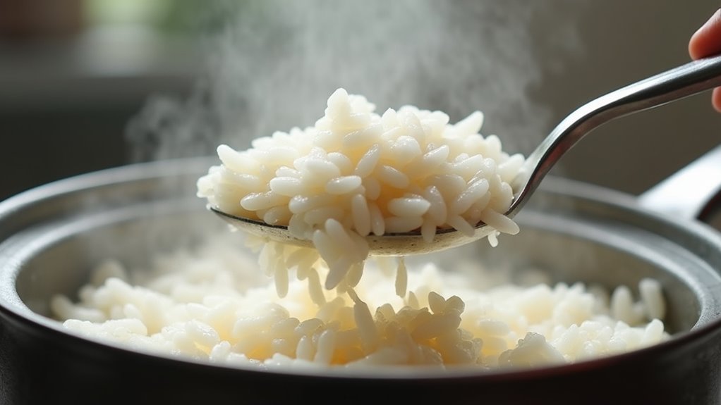 let rice rest after cooking