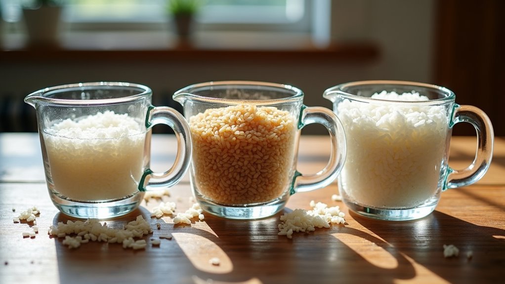 rice varieties require different water