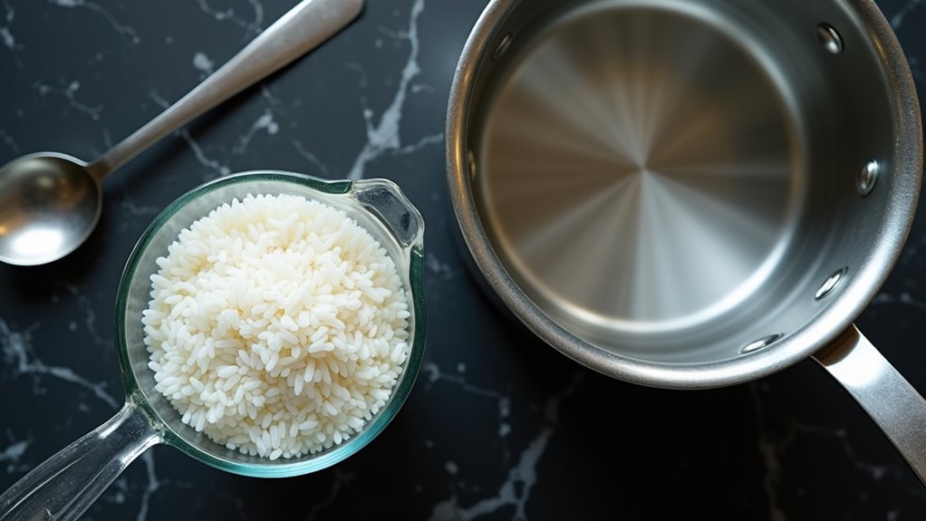 rinse soak toast cook