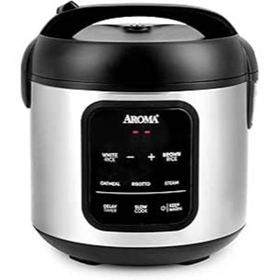 AROMA 4-Cup Digital Rice Multicooker 2Qt