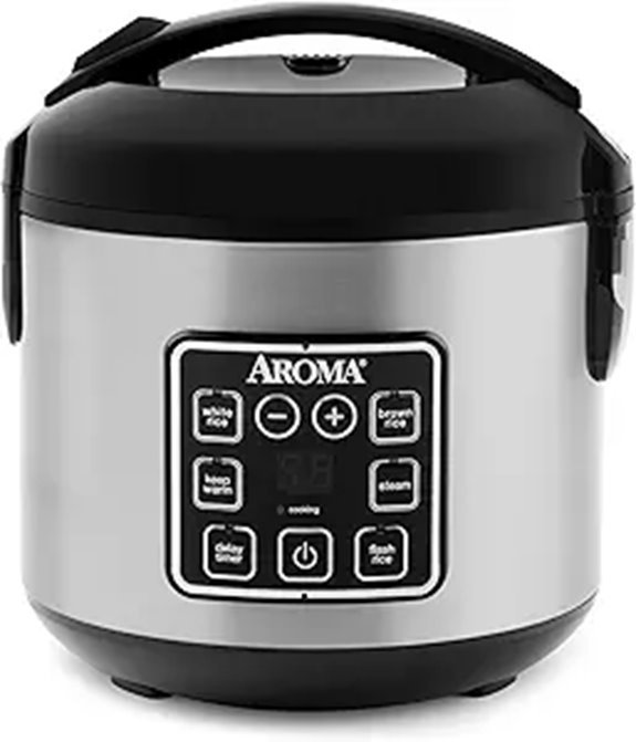 Aroma 2-Quart Digital Rice Cooker ARC-914SBD