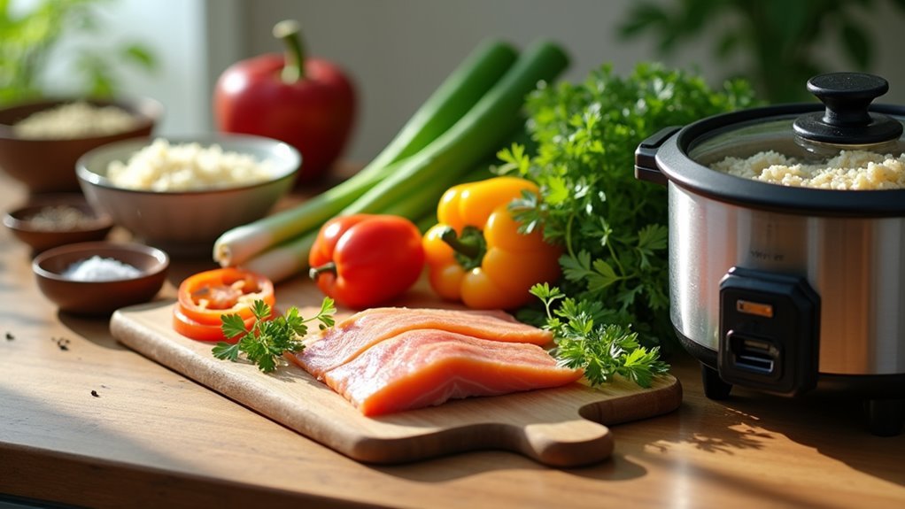 steam fish in rice cooker