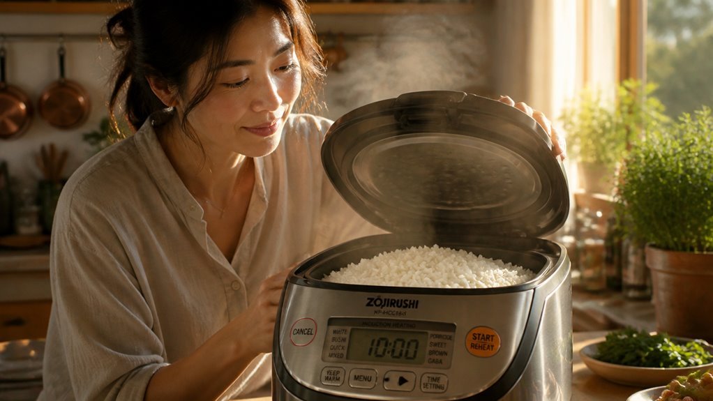 premium zojirushi np hcc18xh rice cooker review